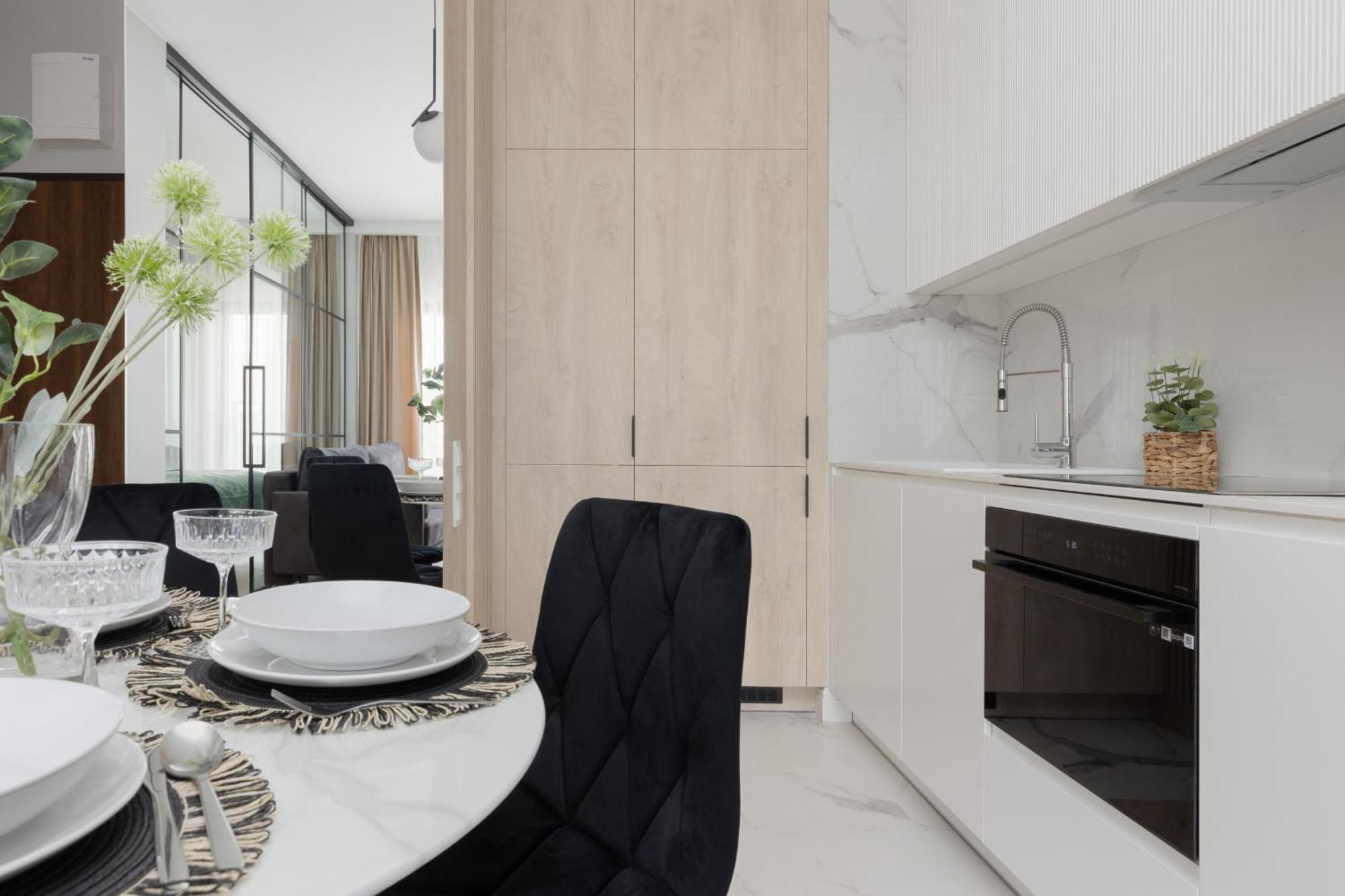 Art Deco Apartment Mokotow With Parking & Gym By Renters Prestige Warschau Buitenkant foto