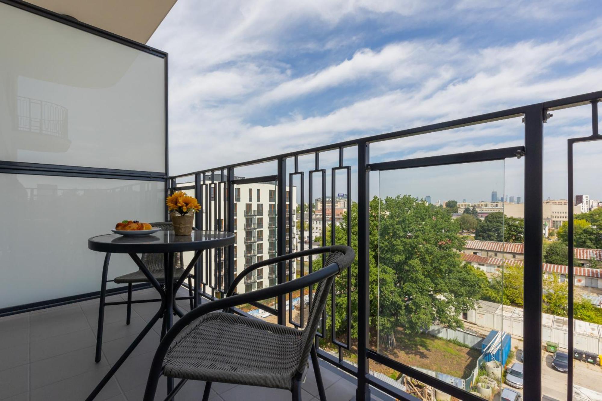 Art Deco Apartment Mokotow With Parking & Gym By Renters Prestige Warschau Buitenkant foto
