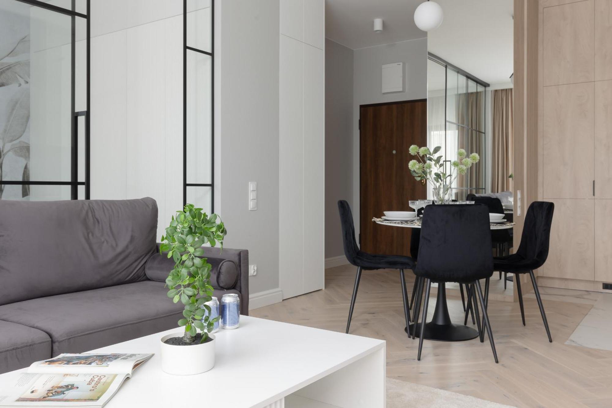 Art Deco Apartment Mokotow With Parking & Gym By Renters Prestige Warschau Buitenkant foto