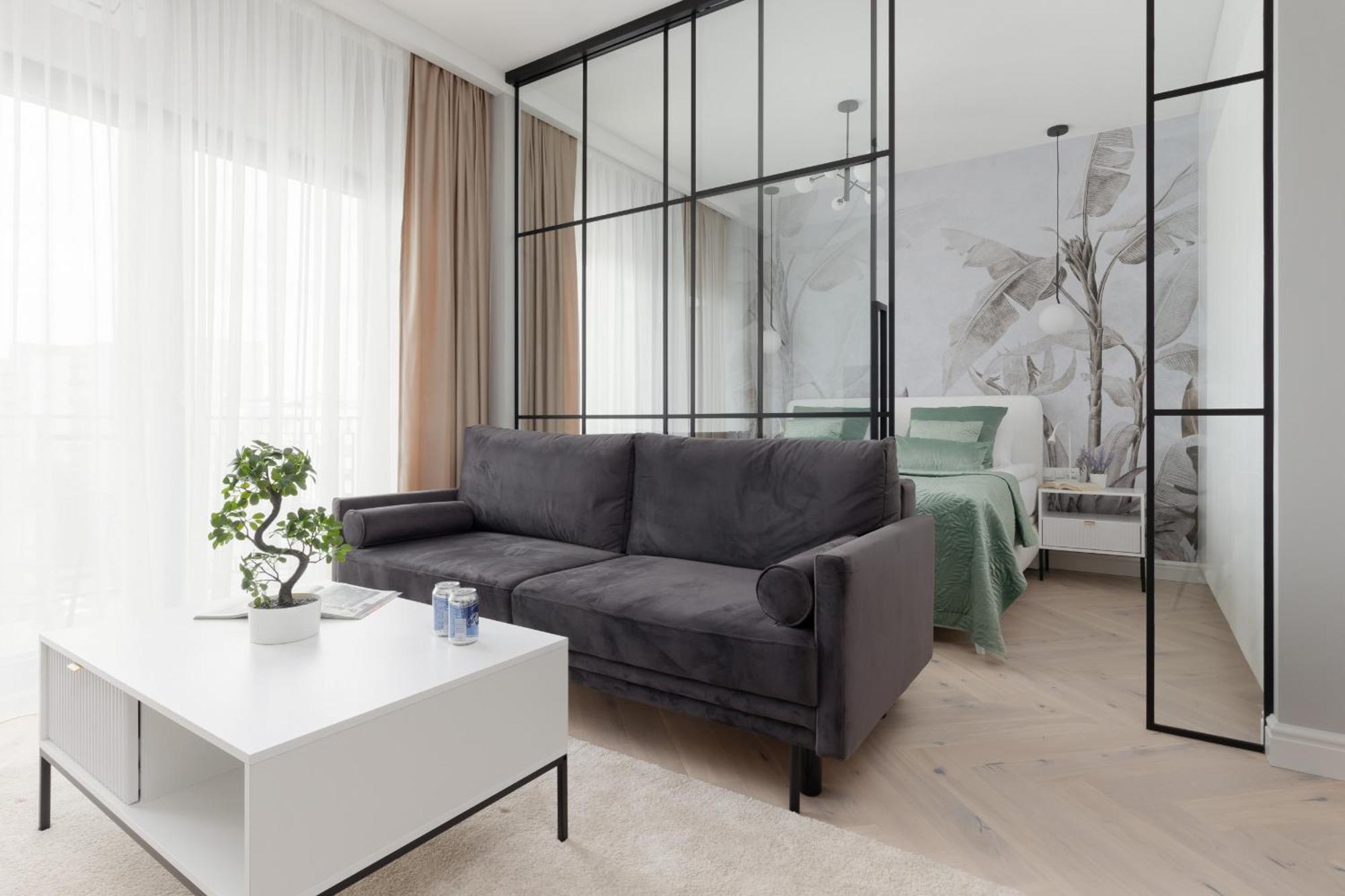 Art Deco Apartment Mokotow With Parking & Gym By Renters Prestige Warschau Buitenkant foto